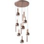 Lampa wisząca Camino PND-24038-12A-COPP 3000K 12x60W/LED 2469lm IP20 od Italux
