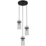 Lampa wisząca Merto PND-40930-3A-BK 3x40W/E14 IP20 od Italux
