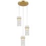 Lampa wisząca Merto PND-40930-3A-GD 3x40W/E14 IP20 od Italux