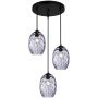 Lampa wisząca Novala PND-3031-3A-BK-SG 3x40W/E27 IP20 od Italux