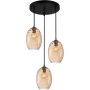 Lampa wisząca Novala PND-3031-3A-BRO-AMB 3x40W/E27 IP20 od Italux