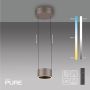 Lampa wisząca PURE CLIPSE 2471-97 2200-5000k 2x5W/LED 250lm ip20 od Paul Neuhaus
