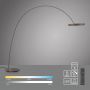 Lampa podłogowa PURE CLIPSE-BOW 562-34 2200-5000k 2x20W/LED 1100lm ip20 od Paul Neuhaus