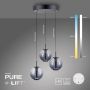 Lampa wisząca PURE E-Infinity 2222-15 2200-5000k 3x7W/LED 520lm ip20 od Paul Neuhaus