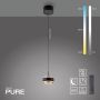 Lampa wisząca PURE FALLING RINGS 2503-18 2200-5000k 1x8W/LED 310lm ip20 od Paul Neuhaus
