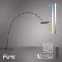 Lampa podłogowa PURE LOOP-BOW 561-18 2200-5000k 2x20W/LED 1600lm ip20 od Paul Neuhaus