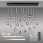 Lampa wisząca PURE POPUP 2589-15 2200-5000k 19x3W/LED 2050lm ip20 od Paul Neuhaus