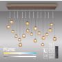 Lampa wisząca PURE POPUP 2589-97 2200-5000k 19x3W/LED 4500lm ip20 od Paul Neuhaus