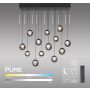 Lampa wisząca PURE POPUP 2590-15 2200-5000k 13x3W/LED 1550lm ip20 od Paul Neuhaus