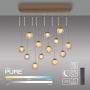 Lampa wisząca PURE POPUP 2590-97 2200-5000k 13x3W/LED 3050lm ip20 od Paul Neuhaus