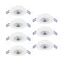 Downlight wpuszczany GEDREZ 300186 2700K, 4000K, 6500K 7x4.9W/LED 3640lm ip20 od Eglo