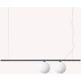 Lampa wisząca PERLINE 306995 2x40W/G9 ip20 od Ideal Lux