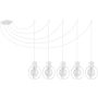 Lampa wisząca AURA 31097 5x60W/E27 od Sigma Lighting