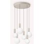 Lampa wisząca ODEON 349237 6x39W/LED ip20 od Ideal Lux