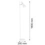 Lampa podłogowa 3891 LUKKA od Argon