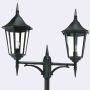 Latarnia Modena 382B 2x9W/E27 IP54 od Norlys