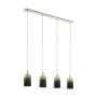Lampa wisząca AZBARREN 39752 4x40W/E27 IP20 od Eglo