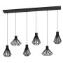 Lampa wisząca BASIDANO 390126 6x40W/E27 IP20 od Eglo