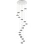 Lampa wisząca CORLIANO 1 39546 3000K 17x4,5W/LED 500lm od Eglo