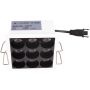 Downlight wpuszczany X-LINE H0137 3000k 9x10w/led 700lm ip20 od Maxlight