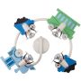 Lampa sufitowa TRAIN IV 4065 4x40W/E14 R50 IP20 od Nowodvorski