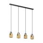 Lampa wisząca AYLES 43748 4x3W/GU10 IP20 od Eglo