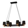 Lampa wisząca EDALE 43782 6x40W/E27 IP20 od Eglo