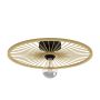 Lampa sufitowa LEOMINSTER 43883 1x40W/E27 IP20 od Eglo