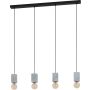 Lampa wisząca PRESTWICK 3 43598 4X40W/E27 IP20 od Eglo