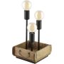 Lampa stołowa WOOTTON 43594 3X40W/E27 IP20 od Eglo