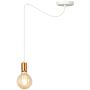 Lampa wisząca SPARK 1 WHITE 447/1 1x60W/E27 IP20 od Emibig