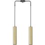 Lampa wisząca GOLDI 2 BLACK/GOLD 457/2 2x30W/GU10 IP20 od Emibig