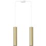 Lampa wisząca GOLDI 2 WHITE/GOLD 458/2 2x30W/GU10 IP20 od Emibig