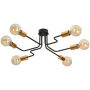 Lampa sufitowa HARMONY 6 BLACK/COPPER 467/6 6x60W/E27 IP20 od Emibig