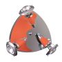 Spot ZEUS CH/ORANGE 474 3x40W/E14/R50 IP20 od Prezent