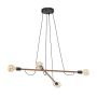 Lampa wisząca Helix 4949 4x15W/e27 IP20 od TK Lighting