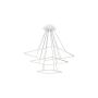 Lampa wisząca NIX ML989 4000K 117W 8190lm IP20 od Milagro