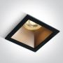 Downlight wpuszczany The Chill Out 50105M/B/BS 1x10W/GU10 IP20 od One Light