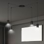 Lampa wisząca TRAKER 4 BL/BLACK 524/4 4x30W/GU10 IP20 od Emibig