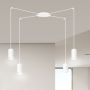 Lampa wisząca TRAKER 4 WH/WHITE 525/4 4x30W/GU10 IP20 od Emibig