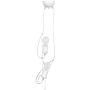 Lampa wisząca BOBI 2 WHITE 538/2 2x60W/E27 IP20 od Emibig