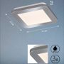 Plafon Gotland 21231 3000K 1x8.5W/LED 1100 lm IP44 od Fischer&Honsel