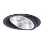 Downlight wpuszczany Nero LP-4424/1RS BK movable 1x50W/GU10 IP20 od Light Prestige