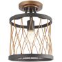 Lampa sufitowa HESTON 61497 1x60W/E27 od Endon