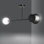 Lampa sufitowa MINERVA 2 BLACK 612/2 2x60W/E27 IP20 od Emibig