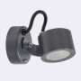 Kinkiet Moss 6164GR 4000K 1x8W/LED 891lm IP65 36° od Norlys
