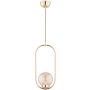 Lampa wisząca OVAL 61453 1x10W/E14 od Alfa
