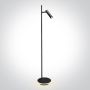 Lampa podłogowa Reading Spots 61132B/B/W 3000K 1x3W|1x8W/LED 150lm|560lm IP20 od One Light