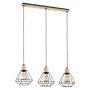 Lampa wisząca Kastel Basket 62326 3x60W/E27 IP20 od Alfa