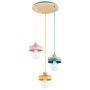 Lampa wisząca LARSO 62618 3x/E27 od Alfa